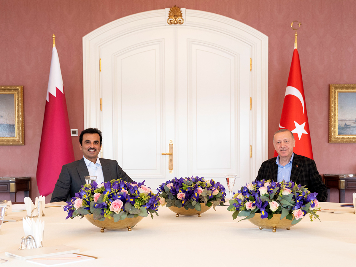 سمو الأمير والرئيس التركي يبحثان العلاقات الاستراتيجية بين البلدين