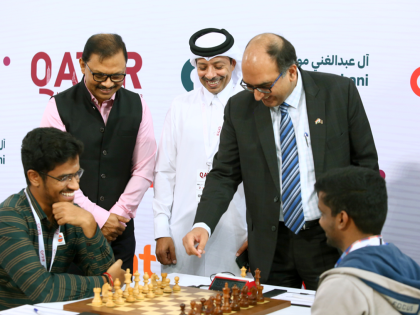 Qatar Chess Masters/ Carlsen Regains Winning, First Victory for Qatari  Husain Aziz