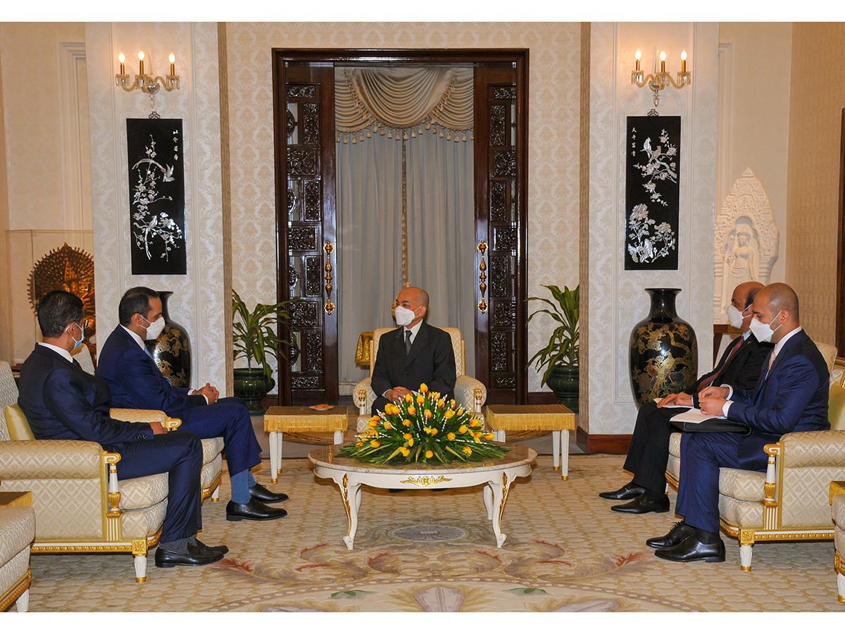 King of Cambodia Receives Deputy Prime Minister and Minister of Foreign Affairs