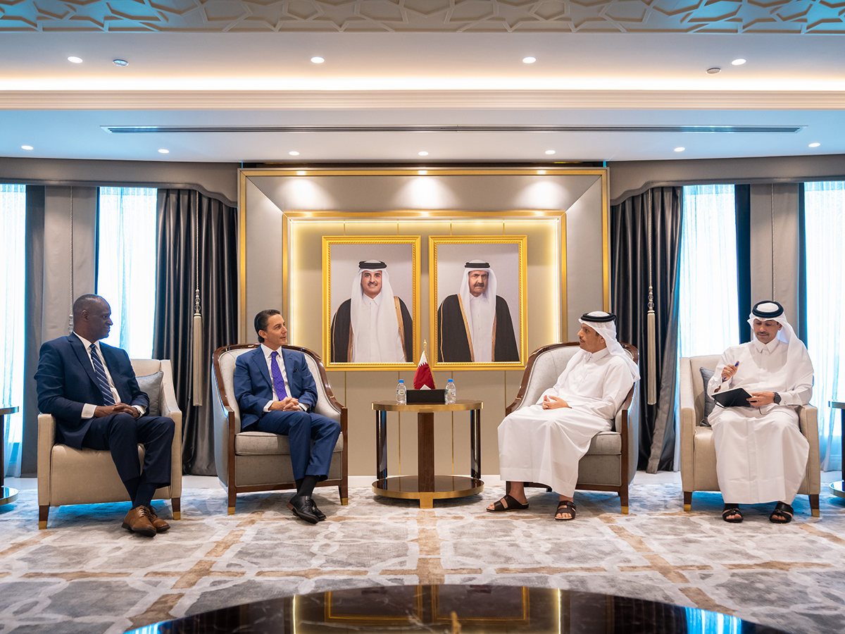 Deputy Prime Minister and Minister of Foreign Affairs Meets US Special Envoy and Coordinator for International Energy Affairs